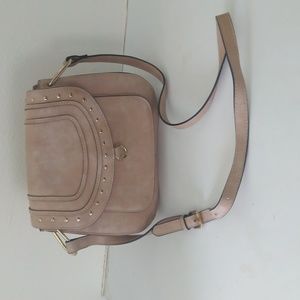 Franco Sarto Pink suede purse
